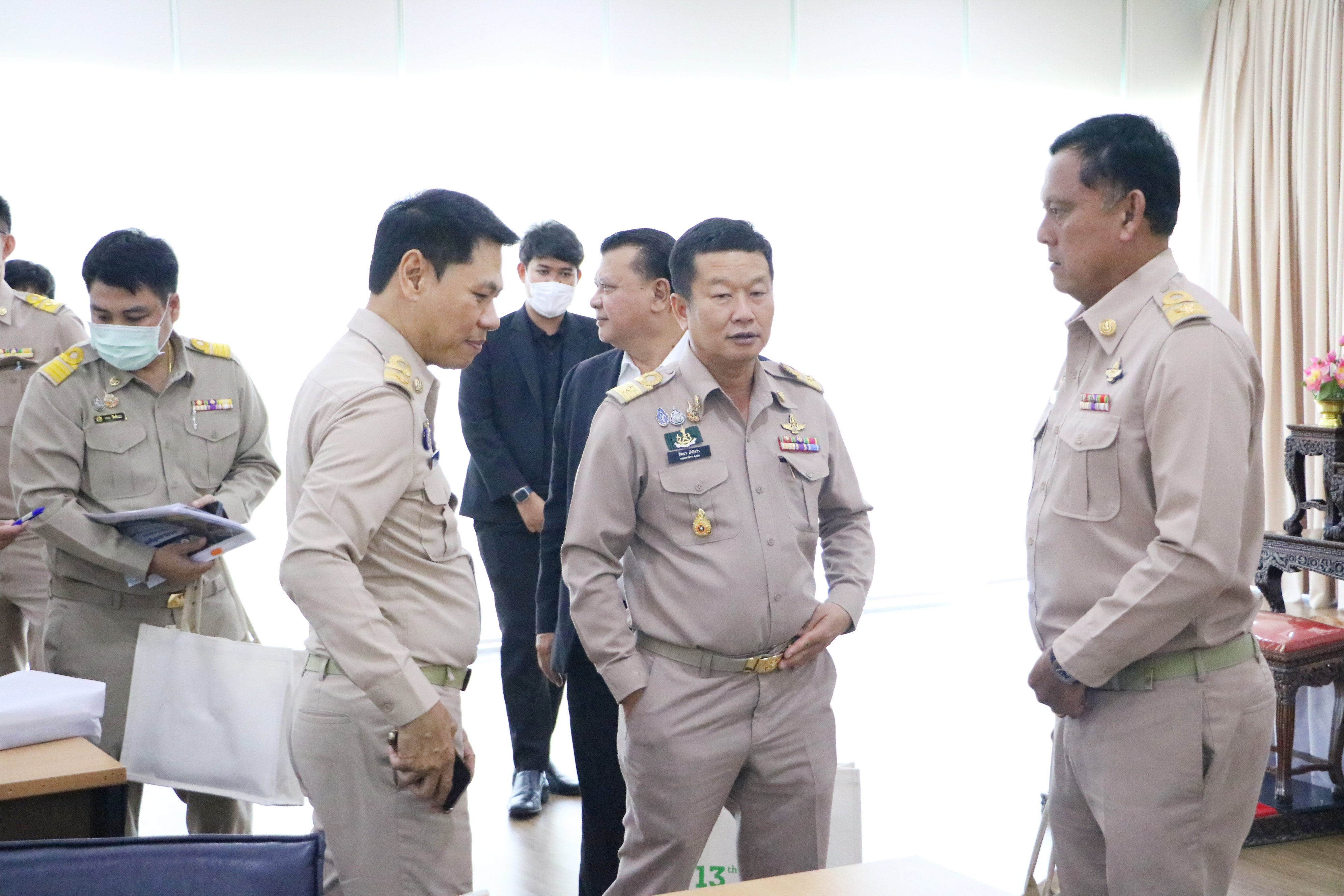 title - ส.ป.ก. ร่วมการประชุมสัญจรภายใต้การกำกับดูแลของรองปลัดกระทรวงเกษตรและสหกรณ์